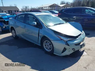 2017 Toyota Prius Two with VIN JTDKARFU3H3536018, listed as a IAAI auction lot 41736007 with 114,285 mi miles. Bid and sale history available at carsss.com. Image 1.