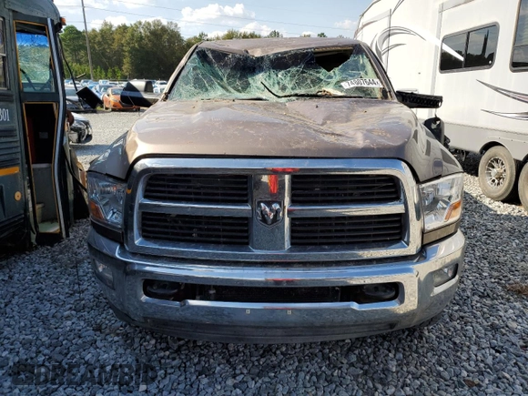 2010 Dodge Ram 3500 SLT with VIN 3D73Y3CL9AG166727, listed as a Copart auction lot 74807644 with 246,652 mi miles and Salvage Title. Bid and sale history available at carsss.com. Image 5.