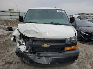 2020 Chevrolet Express Cargo with VIN 1GCWGAFP4L1174507, listed as a Copart auction lot 44225975 with 130,444 mi miles and Salvage Title. Bid and sale history available at DreamBid. Image 5.