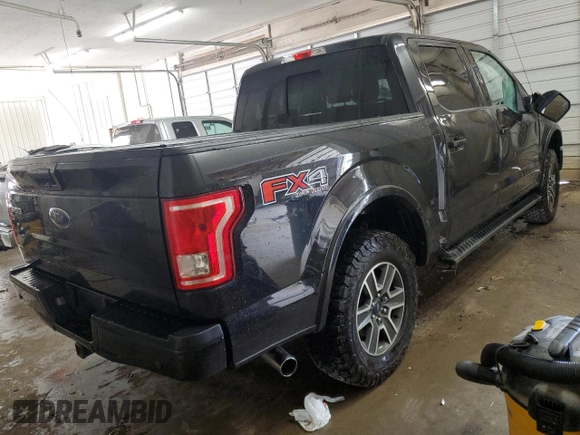 2015 Ford F-150 XLT with VIN 1FTEW1EP6FFC50333, listed as a Copart auction lot 59851945 with 112,633 mi miles and Salvage title. Bid and sale history available at DreamBid. Image 3.