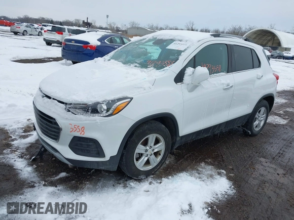 2020 Chevrolet Trax LT with VIN KL7CJLSB3LB072231, listed as a IAAI auction lot 41293558 with 58,297 mi miles and . Bid and sale history available at DreamBid. Image 18.