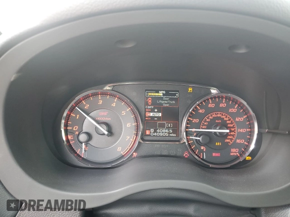 2015 Subaru WRX STI Limited z VIN JF1VA2U62F9812648, wystawiony jako Copart lot #51293345 z przebiegiem 40 905 mil mil oraz Szkoda całkowita • Salvage title. Historia ofert i sprzedaży dostępna na DreamBid. Obrazek 9.