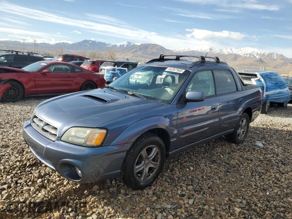 2005 Subaru Baja Turbo z VIN 4S4BT63CX55100329, wystawiony jako Copart lot #44267565 z przebiegiem 231 034 mil mil oraz Szkody całkowita. Historia ofert i sprzedaży dostępna na DreamBid. Obrazek 1.