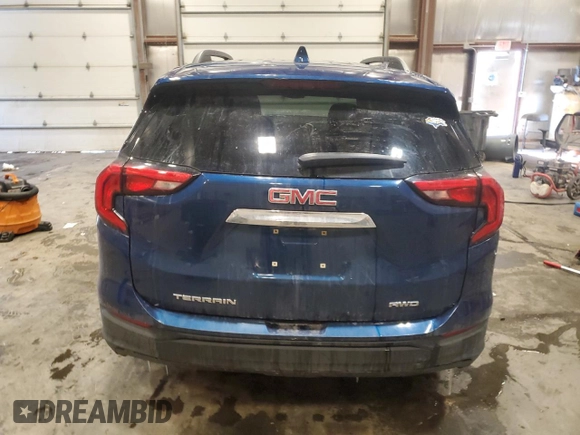 2021 GMC Terrain SLE with VIN 3GKALTEV1ML357587, listed as a Copart auction lot 45025055 with 68,880 mi miles and Salvage title. Bid and sale history available at DreamBid. Image 6.