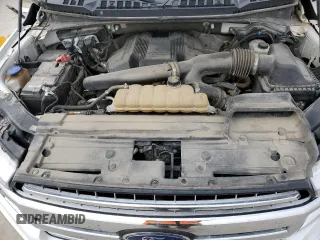 2020 Ford F-150 XL with VIN 1FTFW1E44LKE95435, listed as a Copart auction lot 50141445 with 258,266 mi miles and Salvage Title. Bid and sale history available at carsss.com. Image 11.