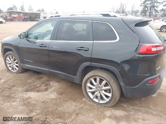 2014 Jeep Cherokee Limited with VIN 1C4PJMDS6EW241175, listed as a IAAI auction lot 41675245 with 126,381 mi miles. Bid and sale history available at carsss.com. Image 3.