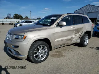 2015 Jeep Grand Cherokee Summit with VIN 1C4RJFJG9FC919862, listed as a Copart auction lot 46748595 with 67,315 mi miles and Salvage Title. Bid and sale history available at carsss.com. Image 1.