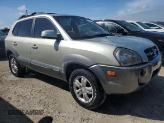 2008 Hyundai Tucson SE with VIN KM8JN12D28U895860, listed as a Copart auction lot 75031204 with 59,376 mi miles and Non Repairable. Bid and sale history available at carsss.com. Image 4.