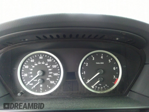 2007 BMW 5 Series 530i with VIN WBANE73577CM52878, listed as a IAAI auction lot 41357661 with 1 mi miles. Bid and sale history available at carsss.com. Image 7.