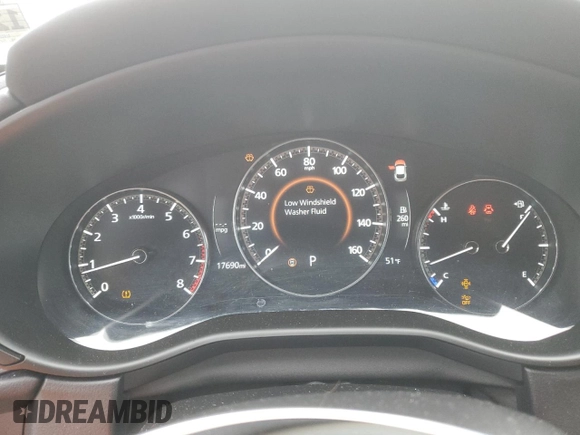 2024 Mazda CX-30 S Select Sport with VIN 3MVDMBBM5RM600667, listed as a Copart auction lot 51250715 with 17,690 mi miles and Salvage Title. Bid and sale history available at DreamBid. Image 9.