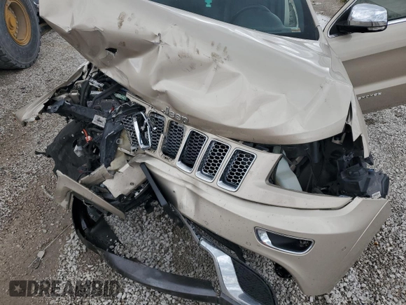 2014 Jeep Grand Cherokee Summit с VIN 1C4RJFJG8EC219264, выставлен на аукционе Copart как лот 57696025 с пробегом Не указан миль и Списание • Salvage title. История ставок и продаж доступна на DreamBid. Изображение 12.