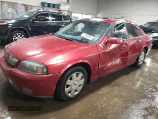 2005 Lincoln LS w/Luxury Pkg with VIN 1LNHM86S65Y621536, listed as a Copart auction lot 77190284 with 189,837 mi miles and Salvage Title. Bid and sale history available at carsss.com. Image 1.