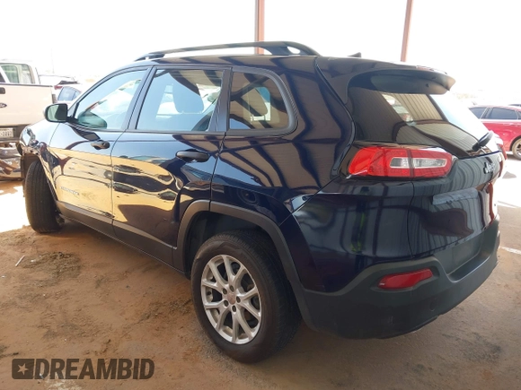 2016 Jeep Cherokee Sport z VIN 1C4PJLAB8GW137952, wystawiony jako IAAI lot #41974888 z przebiegiem 151 235 mil mil oraz . Historia ofert i sprzedaży dostępna na DreamBid. Obrazek 3.