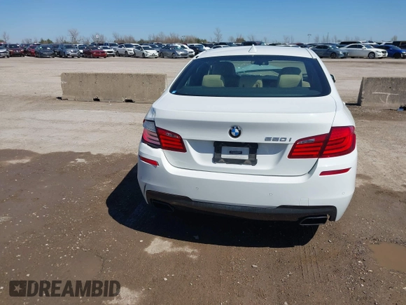 2013 BMW 5 Series 550i with VIN WBAFR9C5XDDX79916, listed as a IAAI auction lot 41776449 with 126,506 mi miles and . Bid and sale history available at carsss.com. Image 16.