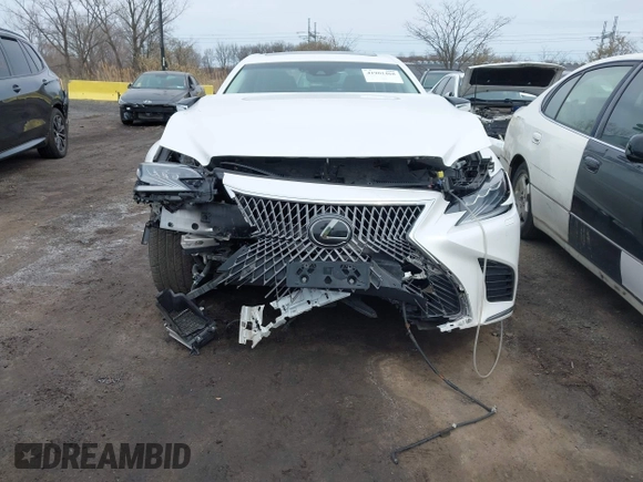 2018 Lexus LS with VIN JTHC51FF2J5002867, listed as a IAAI auction lot 41901468 with 102,602 mi miles. Bid and sale history available at carsss.com. Image 12.