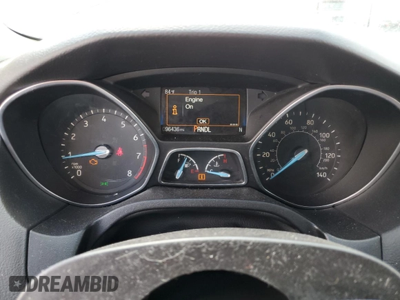 2018 Ford Focus SE with VIN 1FADP3F26JL272212, listed as a Copart auction lot 56644725 with 96,436 mi miles and Salvage title. Bid and sale history available at DreamBid. Image 9.