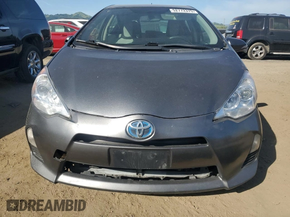 2014 Toyota Prius One with VIN JTDKDTB37E1567944, listed as a Copart auction lot 52772375 with 124,858 mi miles and Salvage Title. Bid and sale history available at DreamBid. Image 5.