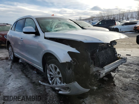 2013 Audi Q5 Premium with VIN WA1CFAFP6DA085880, listed as a Copart auction lot 42168855 with 132,310 mi miles and Salvage Title. Bid and sale history available at carsss.com. Image 4.