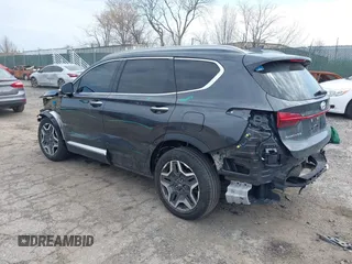 2021 Hyundai Santa Fe Limited with VIN 5NMS44AL1MH334332, listed as a IAAI auction lot 41911337 with 49,253 mi miles. Bid and sale history available at carsss.com. Image 3.