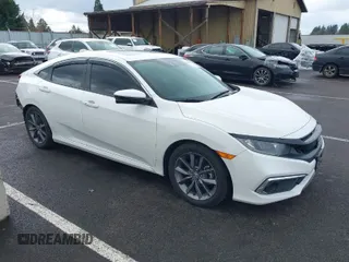 2019 Honda Civic Sedan EX with VIN 19XFC1F36KE213036, listed as a IAAI auction lot 41817643 with 83,332 mi miles. Bid and sale history available at carsss.com. Image 1.