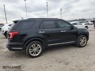 2019 Ford Explorer Limited with VIN 1FM5K8FH6KGB52401, listed as a Copart auction lot 85208344 with 105,006 mi miles and Salvage Title. Bid and sale history available at carsss.com. Image 3.