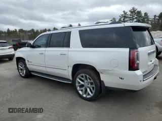 2017 GMC Yukon XL Denali with VIN 1GKS2HKJXHR209328, listed as a Copart auction lot 48726015 with 126,547 mi miles and Salvage Title. Bid and sale history available at carsss.com. Image 2.