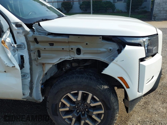 2023 Nissan Frontier SV with VIN 1N6ED1FK1PN652290, listed as a IAAI auction lot 42443397 with 38,876 mi miles and . Bid and sale history available at DreamBid. Image 6.