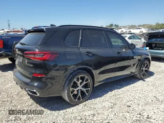 2022 BMW X5 sDrive40i with VIN 5UXCR4C06N9L04487, listed as a Copart auction lot 47788655 with 49,687 mi miles and Salvage Title. Bid and sale history available at carsss.com. Image 3.