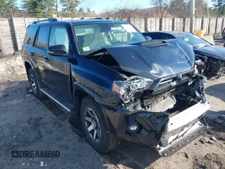 2021 Toyota 4Runner TRD Off Road Premium with VIN JTERU5JR1M5970644, listed as a IAAI auction lot 41823186 with 51,126 mi miles and . Bid and sale history available at DreamBid. Image 1.