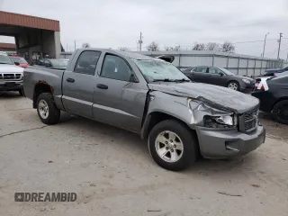 2010 Dodge Dakota SXT with VIN 1D7CW3GP7AS176121, listed as a Copart auction lot 85169354 with Not Provided miles and Salvage Title. Bid and sale history available at DreamBid. Image 4.