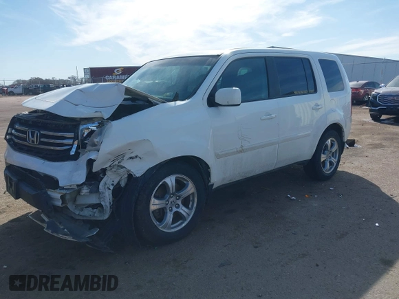 2012 Honda Pilot EX-L with VIN 5FNYF4H56CB021904, listed as a IAAI auction lot 41798179 with 190,617 mi miles and . Bid and sale history available at DreamBid. Image 2.