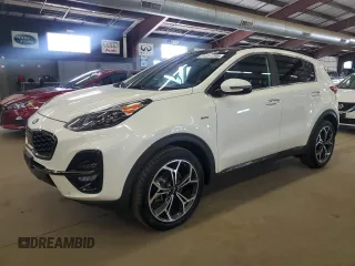 2021 Kia Sportage SX Turbo with VIN KNDPRCA61M7911525, listed as a Copart auction lot 64051205 with 128,010 mi miles and Clean title. Bid and sale history available at DreamBid. Image 1.