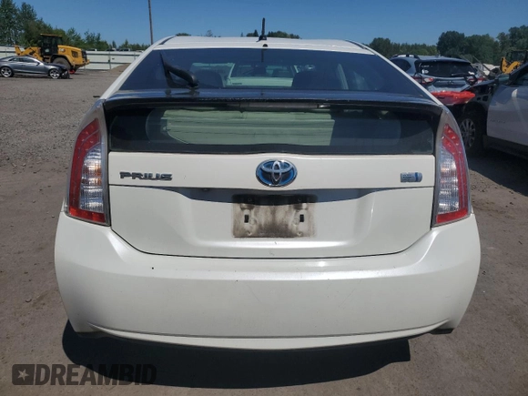 2015 Toyota Prius Four with VIN JTDKN3DU3F1876802, listed as a Copart auction lot 60109085 with 180,951 mi miles and Salvage title. Bid and sale history available at DreamBid. Image 6.