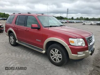 2007 Ford Explorer Eddie Bauer with VIN 1FMEU74E97UA59975, listed as a Copart auction lot 56460195 with 140,126 mi miles and Clean title. Bid and sale history available at DreamBid. Image 4.