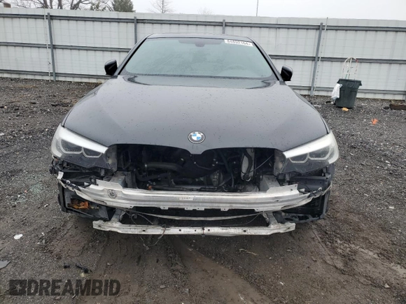 2018 BMW 5 Series 530i xDrive with VIN WBAJA7C59JG908065, listed as a Copart auction lot 84892164 with 468 mi miles and Salvage Title. Bid and sale history available at carsss.com. Image 5.