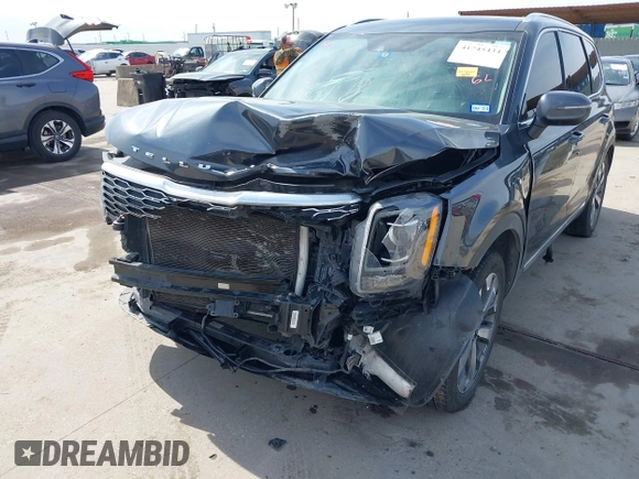2020 Kia Telluride EX with VIN 5XYP34HC1LG056281, listed as a IAAI auction lot 41745434 with 117,590 mi miles and . Bid and sale history available at DreamBid. Image 6.