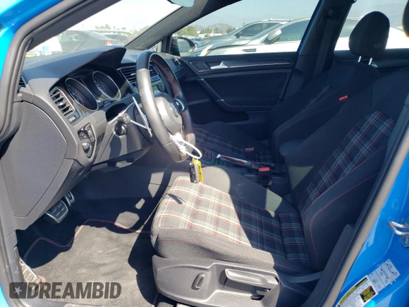 2019 Volkswagen Golf GTI S with VIN 3VW6T7AU1KM016197, listed as a Copart auction lot 71341103 with 45,587 mi miles. Bid and sale history available at carsss.com. Image 7.