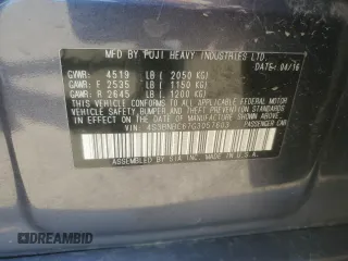 2016 Subaru Legacy Premium с VIN 4S3BNBC67G3057603, выставлен на аукционе Copart как лот 62926705 с пробегом 188 349 миль миль и Списание • Salvage title. История ставок и продаж доступна на DreamBid. Изображение 12.