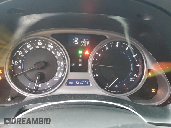 2007 Lexus IS 250 with VIN JTHBK262872039083, listed as a Copart auction lot 57882035 with 191,011 mi miles and Salvage title. Bid and sale history available at DreamBid. Image 9.