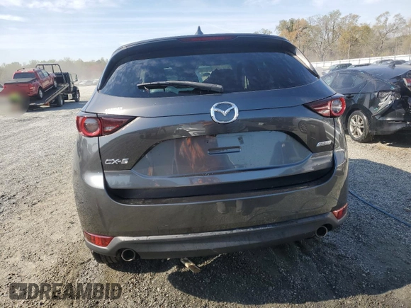 2018 Mazda CX-5 Touring with VIN JM3KFACM0J1430643, listed as a Copart auction lot 50725325 with 55,674 mi miles and Salvage Title. Bid and sale history available at carsss.com. Image 6.
