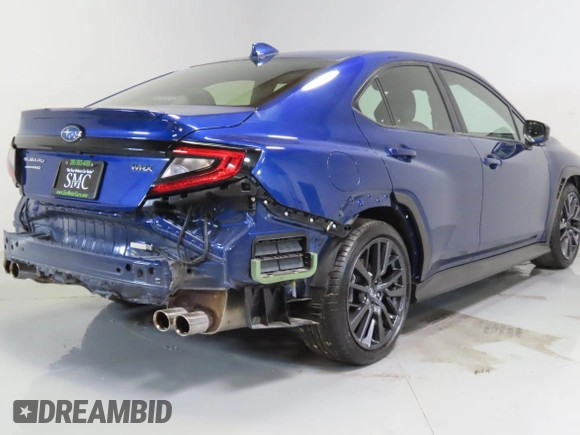 2024 Subaru WRX Premium with VIN JF1VBAH65R9819339, listed as a Copart auction lot 63643995 with 495 mi miles and Salvage title. Bid and sale history available at DreamBid. Image 3.