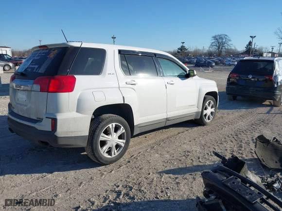 2017 GMC Terrain SLE with VIN 2GKALMEK4H6275701, listed as a IAAI auction lot 41534302 with 111,202 mi miles. Bid and sale history available at carsss.com. Image 4.