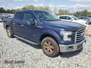 2015 Ford F-150 XL with VIN 1FTEW1CP2FFB18740, listed as a Copart auction lot 52281845 with 189,040 mi miles and Salvage Title. Bid and sale history available at carsss.com. Image 4.