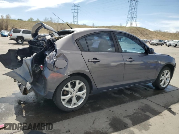 2009 Mazda Mazda3 i Touring Value with VIN JM1BK32F791242698, listed as a Copart auction lot 53137805 with 132,137 mi miles and Salvage Title. Bid and sale history available at carsss.com. Image 3.