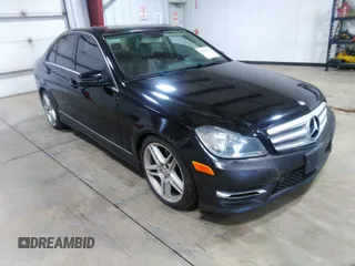 2013 Mercedes-Benz C-Class C 300 Sport with VIN WDDGF8AB7DR262326, listed as a IAAI auction lot 42139594 with 111,646 mi miles. Bid and sale history available at carsss.com. Image 1.