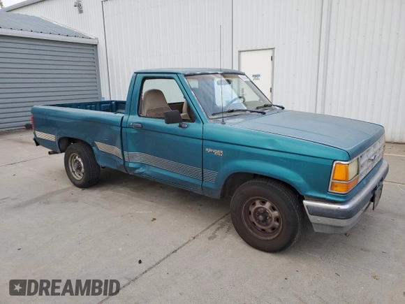 1992 Ford Ranger Splash with VIN 1FTCR10X1NTA36243, listed as a Copart auction lot 80685654 with 8,162 mi miles and Clean Title. Bid and sale history available at DreamBid. Image 4.