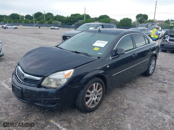 2008 Saturn Aura XE with VIN 1G8ZS57N18F132901, listed as a IAAI auction lot 40253166 with 187,665 mi miles. Bid and sale history available at carsss.com. Image 17.