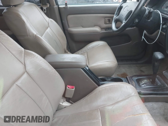 1999 Toyota 4Runner SR5 with VIN JT3GN86R4X0097609, listed as a IAAI auction lot 42370857 with 244,297 mi miles and . Bid and sale history available at DreamBid. Image 5.