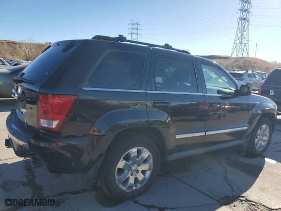 2009 Jeep Grand Cherokee Limited with VIN 1J8HR58T49C544722, listed as a Copart auction lot 86772094 with 100,010 mi miles and Salvage Title. Bid and sale history available at carsss.com. Image 3.
