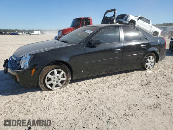 2007 Cadillac CTS with VIN 1G6DM57T370125333, listed as a Copart auction lot 76383894 with 81,631 mi miles and Salvage Title. Bid and sale history available at carsss.com. Image 1.